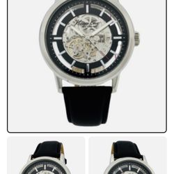 Kenneth Cole KC1631 Automatic Skeleton Stainless  Watch