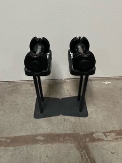 Dumbbell Adjustable Weights 5-25 with Stand