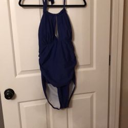 One Piece Swimsuit .  Size LG. New Without Tags 