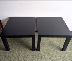Set of IKEA Lack end tables