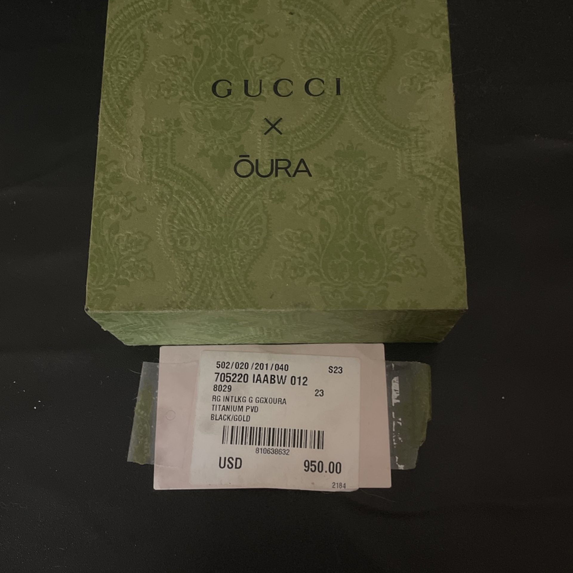 Gucci X Oura Ring (18k Gold)