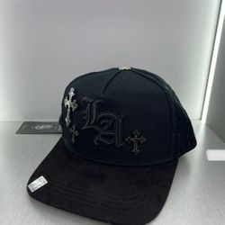 LA Cross All Black SnapBack Big Boss