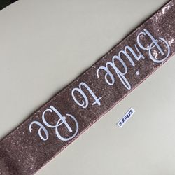 Sashes For Bride To Be/Bachelorette Party