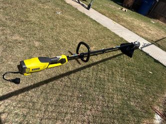 RYOBI 18 in. 10 Amp Attachment Capable Electric String Trimmer