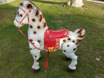 Mobo Pony Has Wheels Antique 