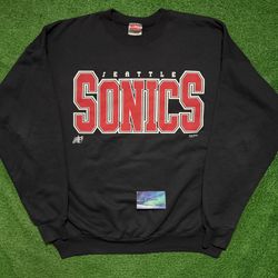 Vintage Seattle SuperSonics Crewneck XX-Large