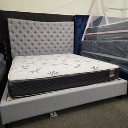 Brand New Calking Bed With Orthopedic Bamboo Mattress $599