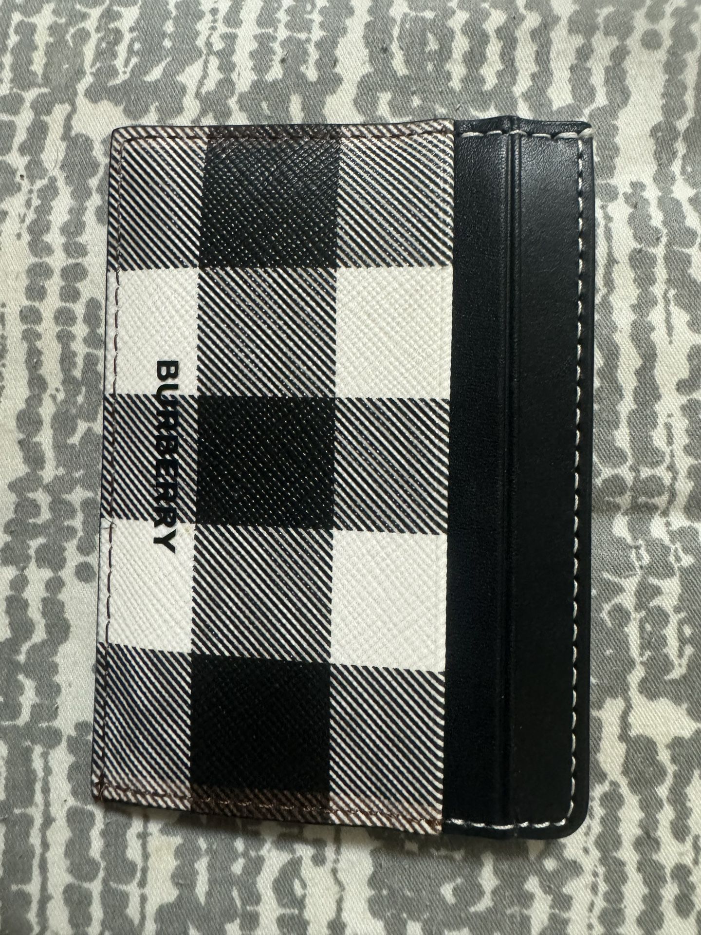 Burberry Leather Card Case Brown