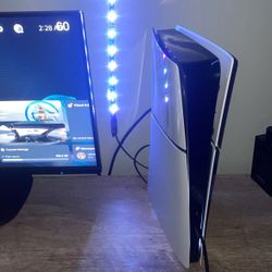 PS5 Digital Edition + Wireless Controller & Gaming Headset – Excellent Condition