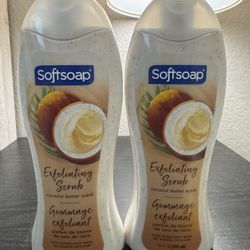 Softsoap Exfoliating Scrub Body Wash