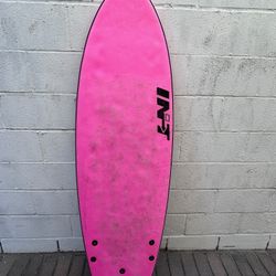 INT Soft Top Foam Surfboard 