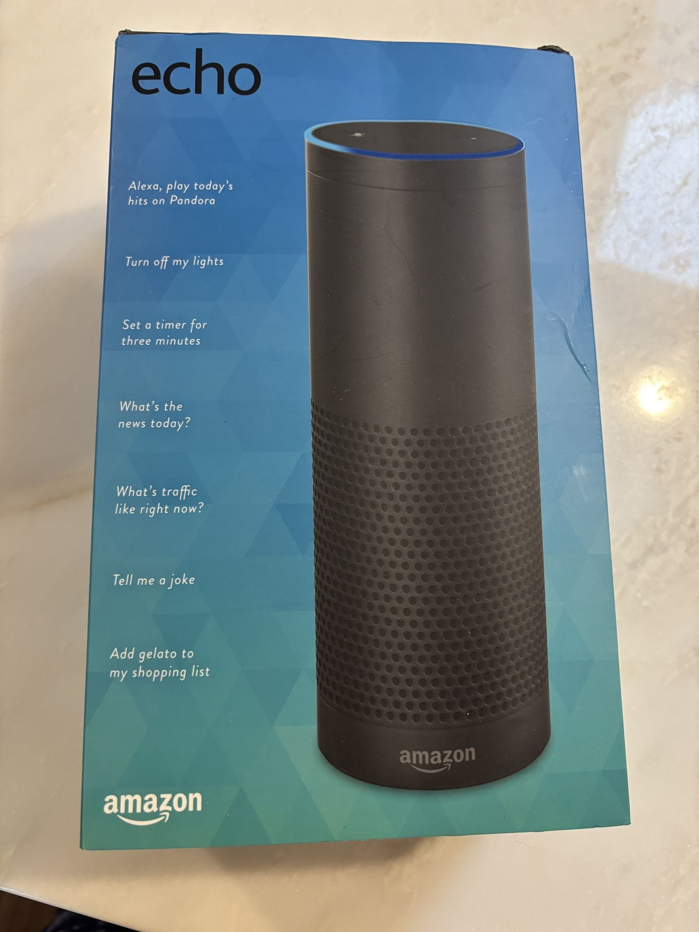 New Amazon Echo.. Gen 1 In The Box