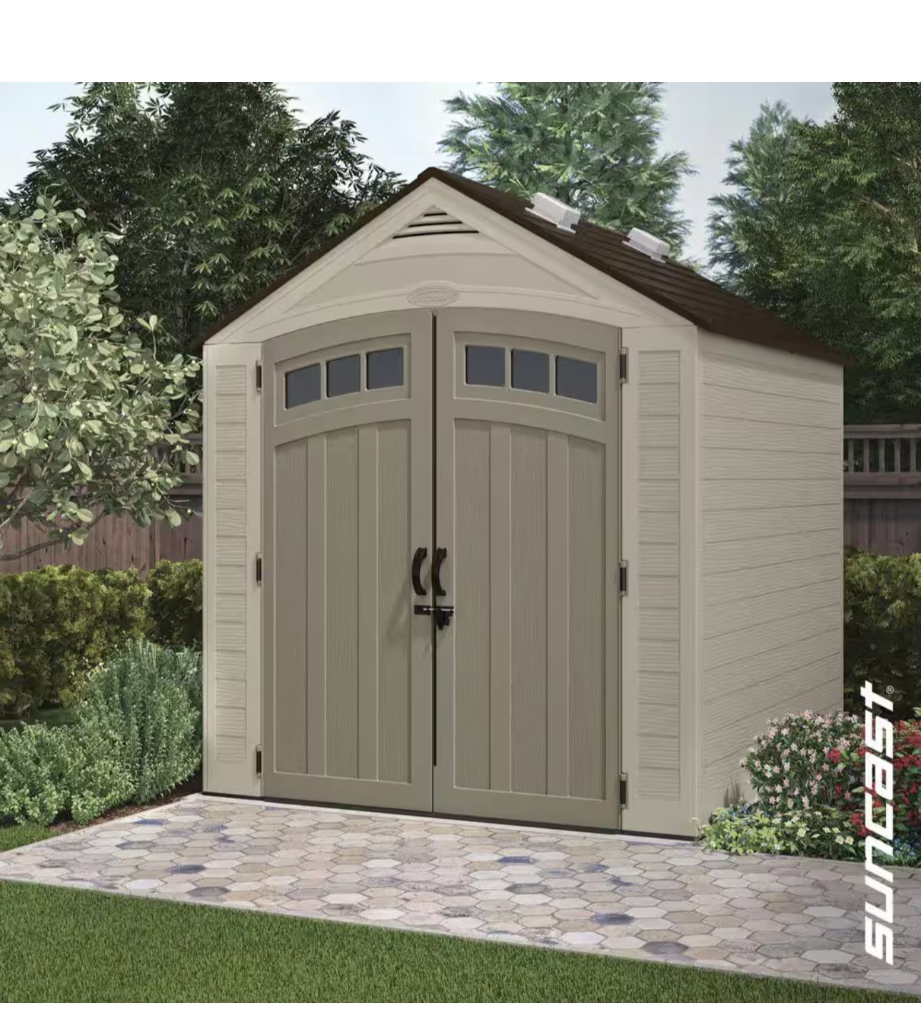 7ft X 7ft Vista Shed 