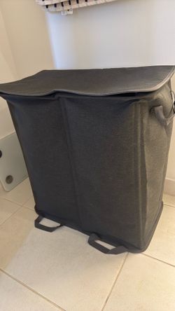 Large Double Laundry Hamper with Lid