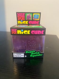 Needoh ice cube purple