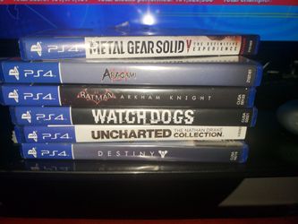 PS4 games