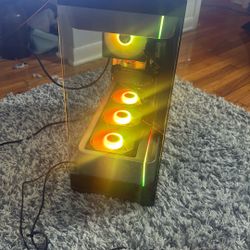 CyberPowerPC - Gaming Desktop - AMD Ryzen 5 5500 - AMD Radeon RX 6500 XT 4GB - 16GB Memory - 1TB PCIe 4.0 SSD - Black