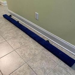 Foldable and portable gymnastic beam