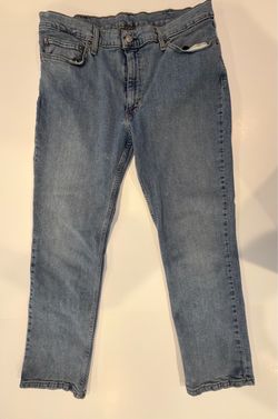 Levi's 502 Light Wash Denim Jeans Size 38x32