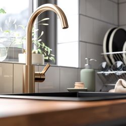 Ikea Gold Faucet For Kitchen Sink