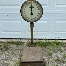 Vintage Metal Scale Chatillon brand 