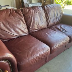 Leather Couch - Great Condition 