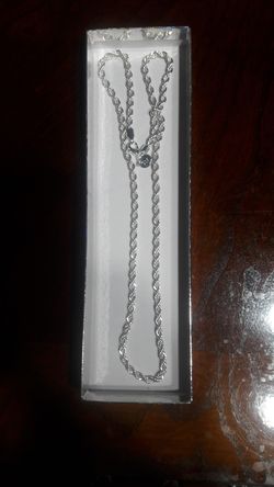 Sterling Silver chain 22"