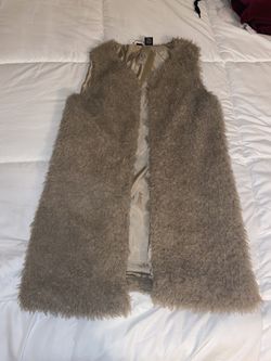 Brown Fur Vest