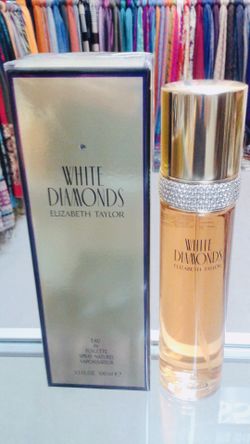 WHITE DIAMONDS BY ELIZABETH TAYLOR PERFUME FOR WOMEN ORIGINAL AND BRAND NEW IN THE BOX.