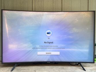 Samsung 65 inch curved 4K smart TV