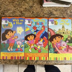 Dora the explorer VHS Tapes