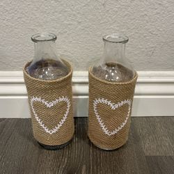Vase with heart