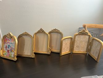Various gold frames