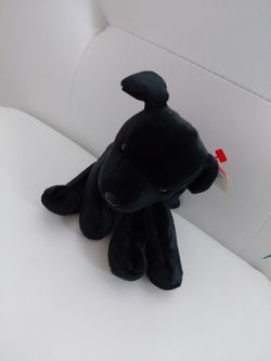 Beanie Baby Luke the Black Lab Dog