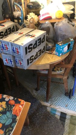 Inside Table And 4 Chairs For Sale