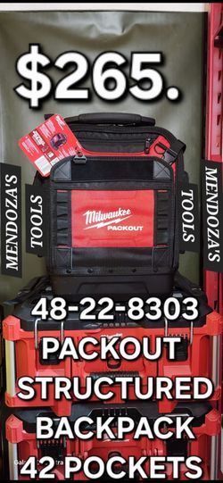 Milwaukee packout Structured Backpack