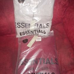 Brand New  Essentials Outfits Small, Medium, Large 