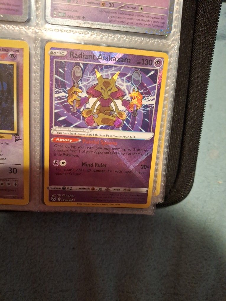 100% Real Authentic RADIANT ALAKAZAM SUPER RARE HALO