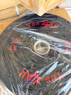 Brand new bumper plates