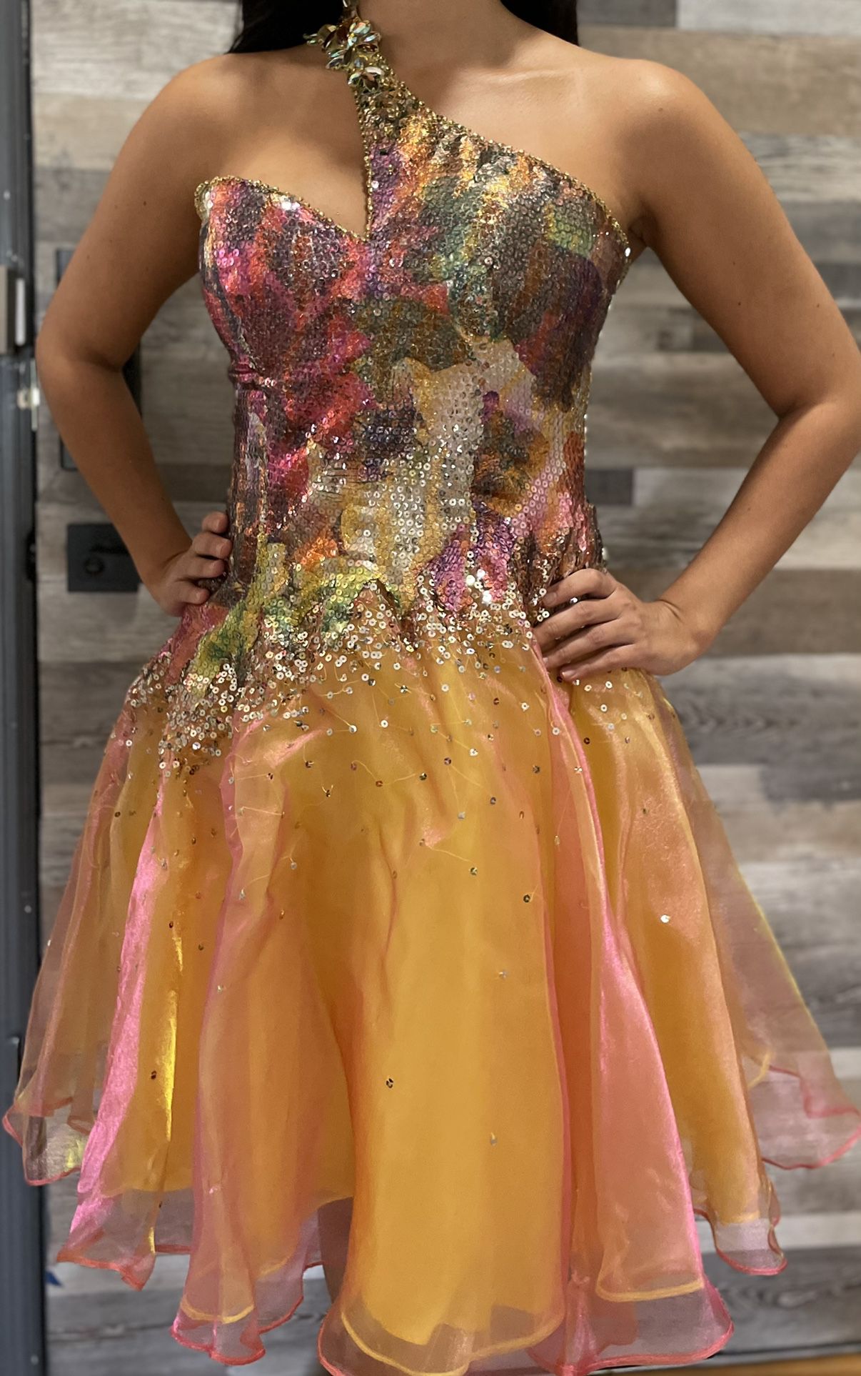 Prom Blush Prom Dress Used Once Like New Dress Designer