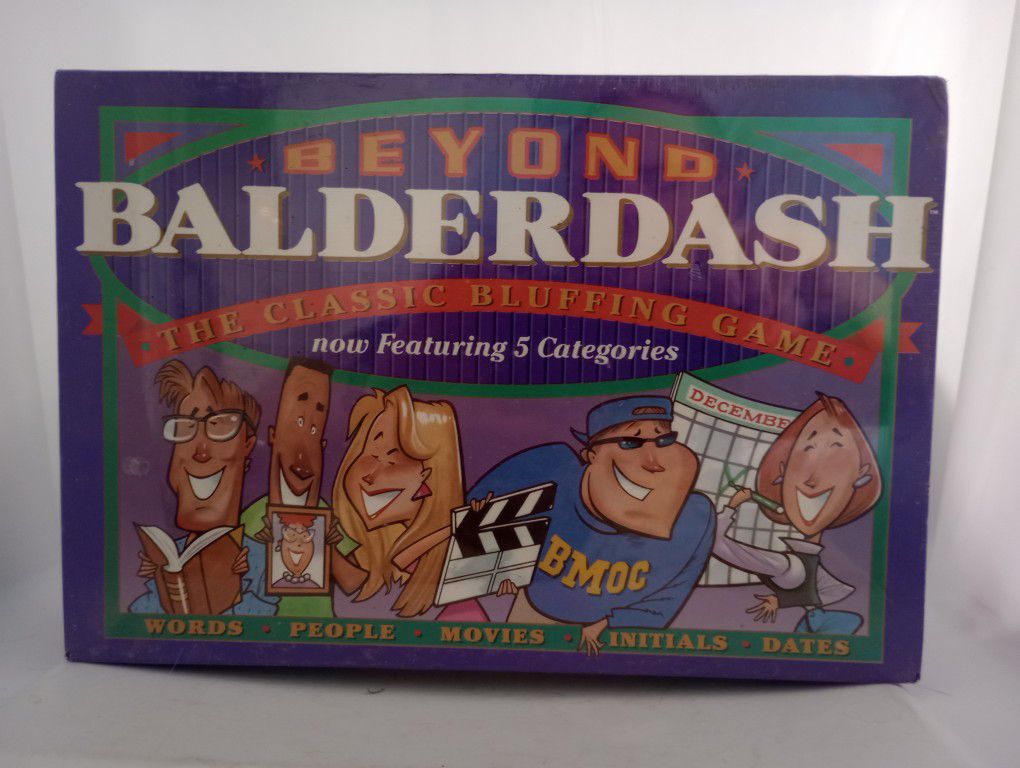 Parker Brothers Beyond Balderdash The Classic Bluffing Board Game [Brand New]