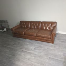 Leather Couch 