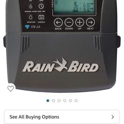 Rain Bird ST8I-2.0 Smart Indoor WiFi Sprinkler/Irrigation System Timer/Controller, WaterSense Certified, 8-Zone/Station, Compatible with Amazon Alexa