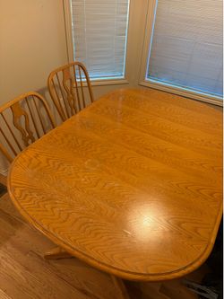 Kitchen table with chairs