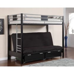 Twin/ Full Futon Bunk Bed
