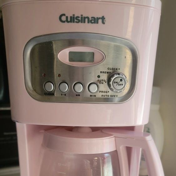 Cuisinart pink coffee maker hotsell
