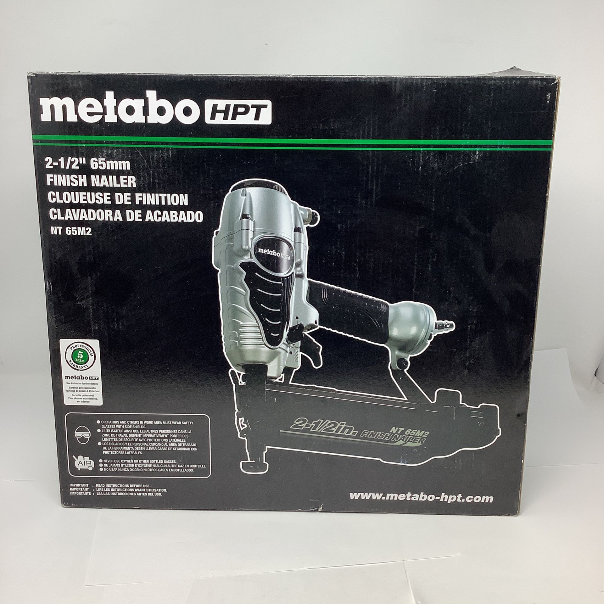 Metabo HPT 2-1/2in  65mm Finish Nailer 