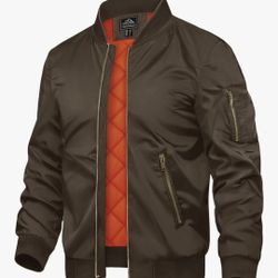 NEVER WORN NEW MENS BOMBER JACKET