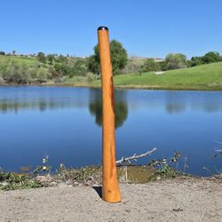 Collector’s Bob Druett Ironwood Didgeridoo – A Masterwork of Sound & Spirit