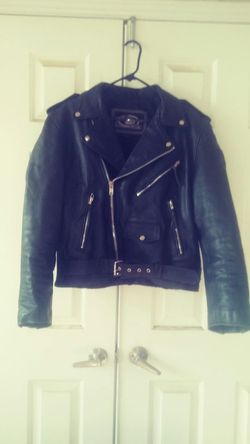 Custom built leather jacket